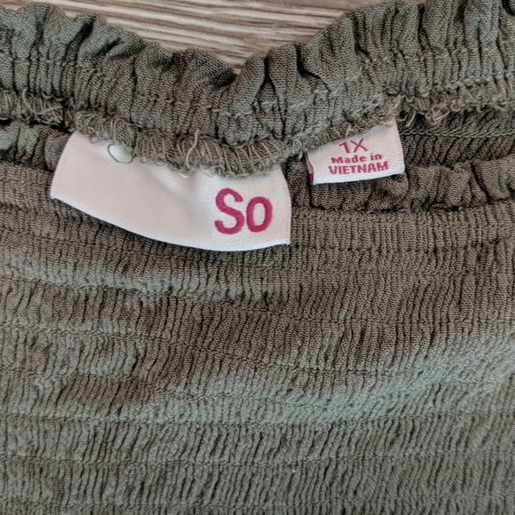 SO Gauze Jumpsuit 1X - Picture 4 of 8